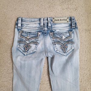 Rock Revival women's Raven jeans straight 26